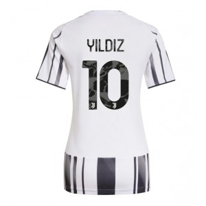 Fotbalové Dres Juventus Kenan Yildiz #10 Dámské Domácí Oblečení 2025-26 Krátký Rukáv